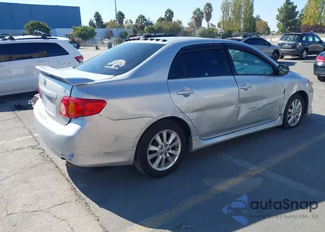 2010 Toyota Corolla S z USA, uszkodzony, nr VIN 2T1BU4EE4AC401972